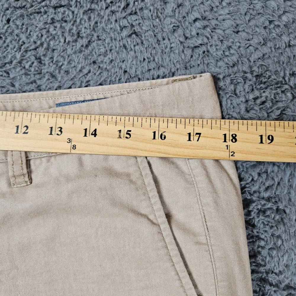 Bonobos Mens Tailored Chino Pants 34x30 Khaki Tan Cotton Blend